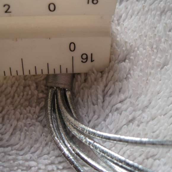 1 Goody 5 Thin Strands Hair Head Band Shiny Fashionow 2013 Headband Gold Silver - Picture 6 of 8